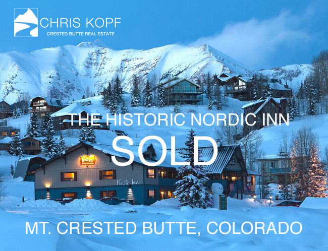 SOLD Crested Butte Nordic Inn Hotel and Land
