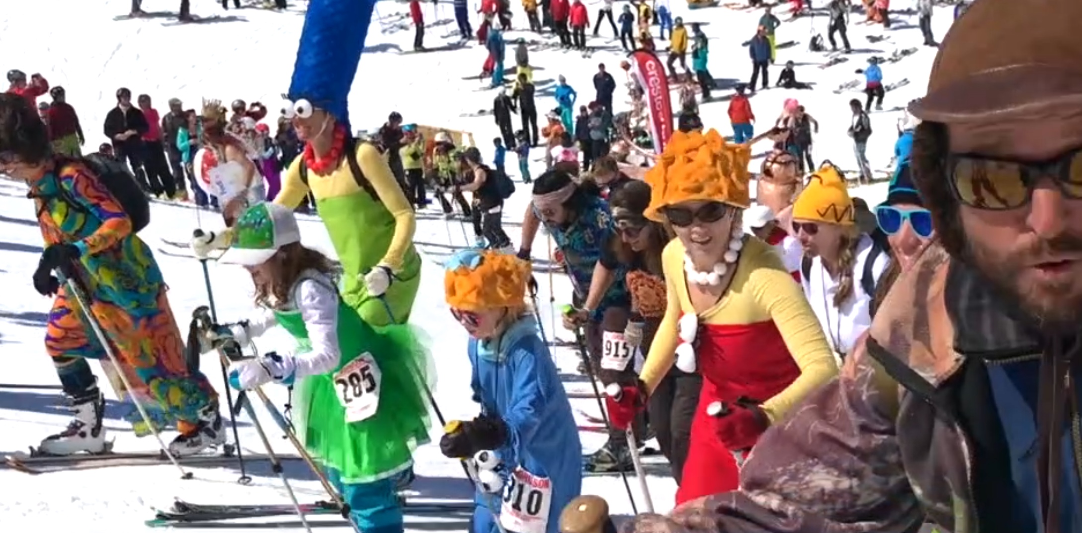 The Al Johnson Telemark Ski Race Crested Butte