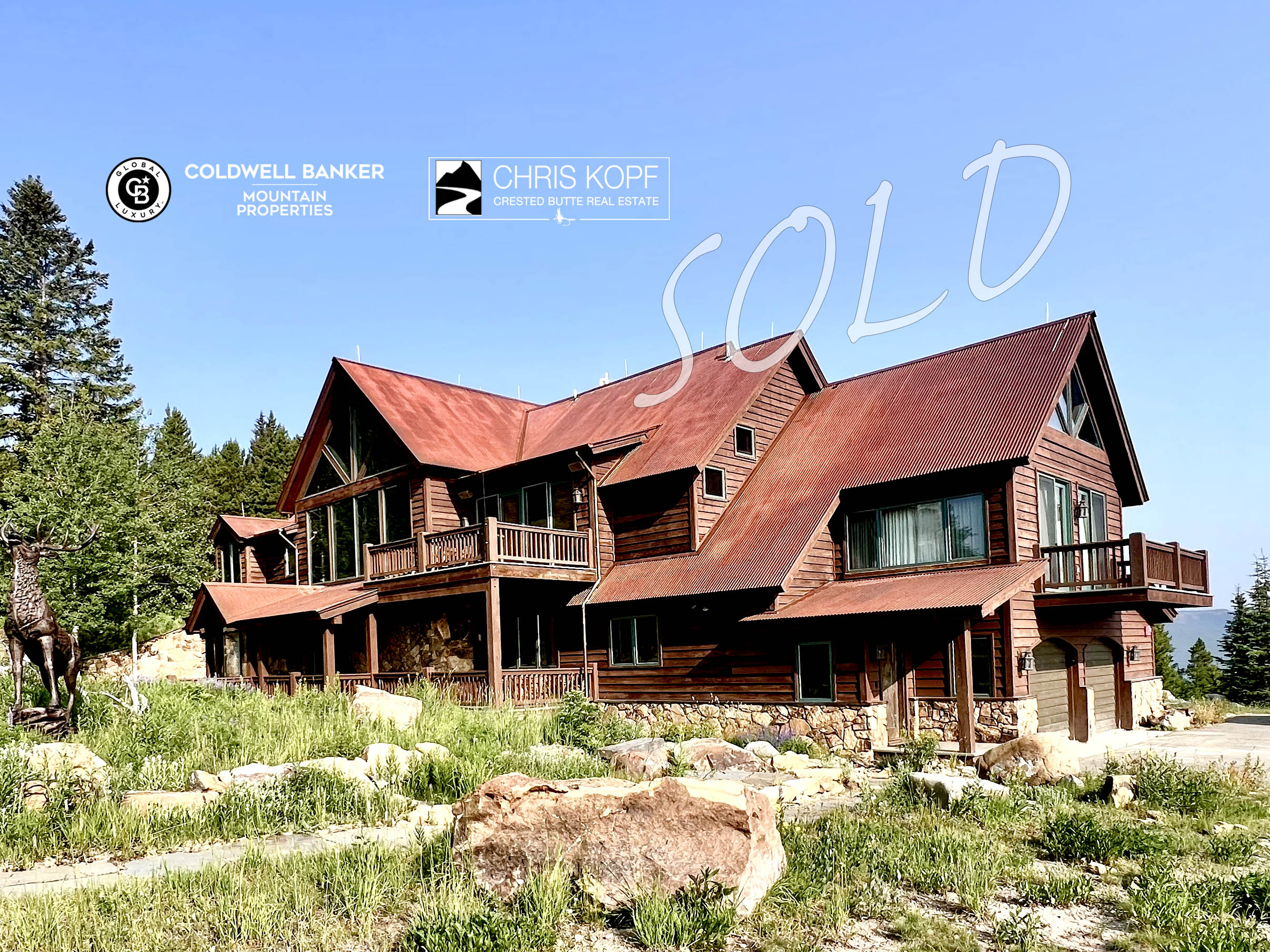 Sold Luxury Crested Butte Home 750 Providence Ridge Road
