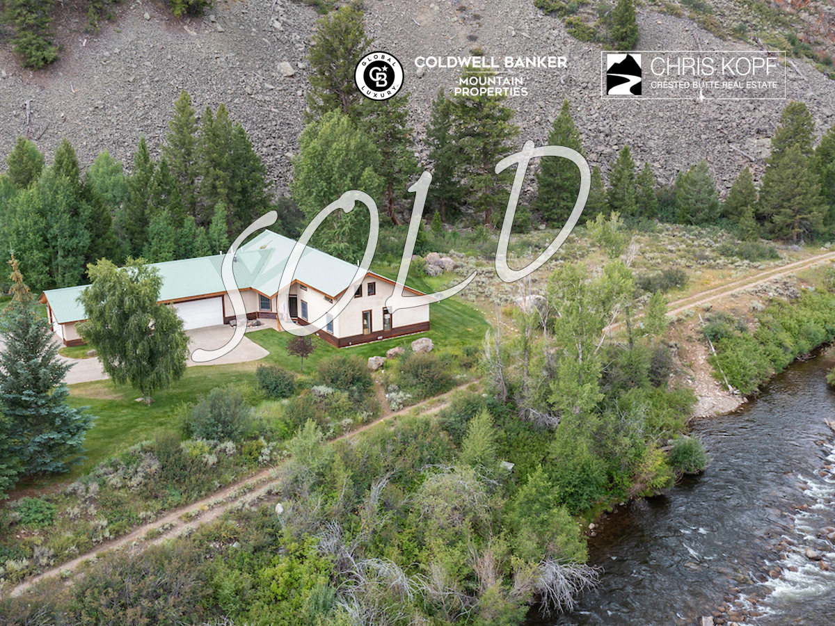 SOLD Luxury Home on the Gunnison River