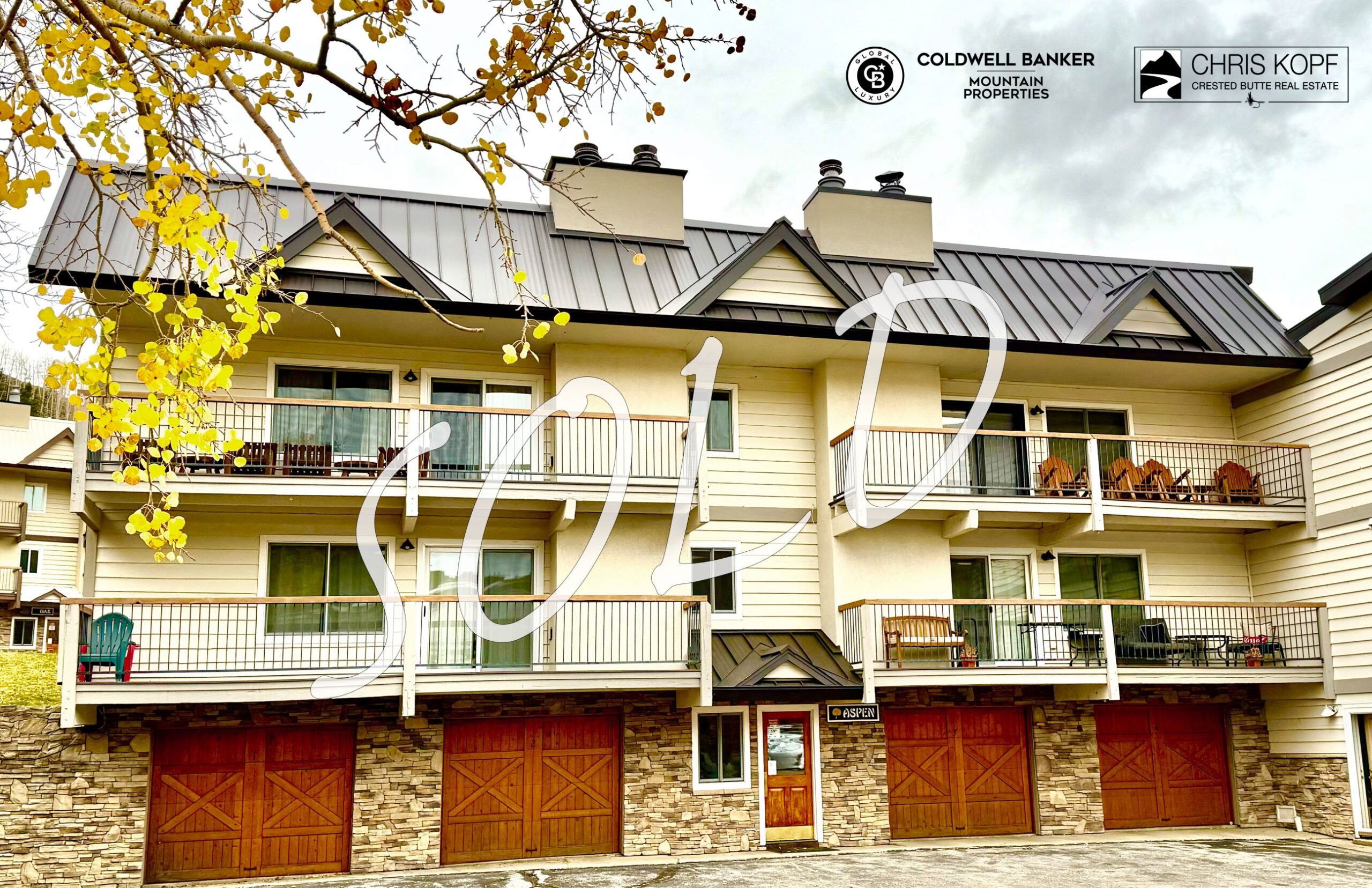 SOLD Crested Butte Outrun Ski Condo #A4