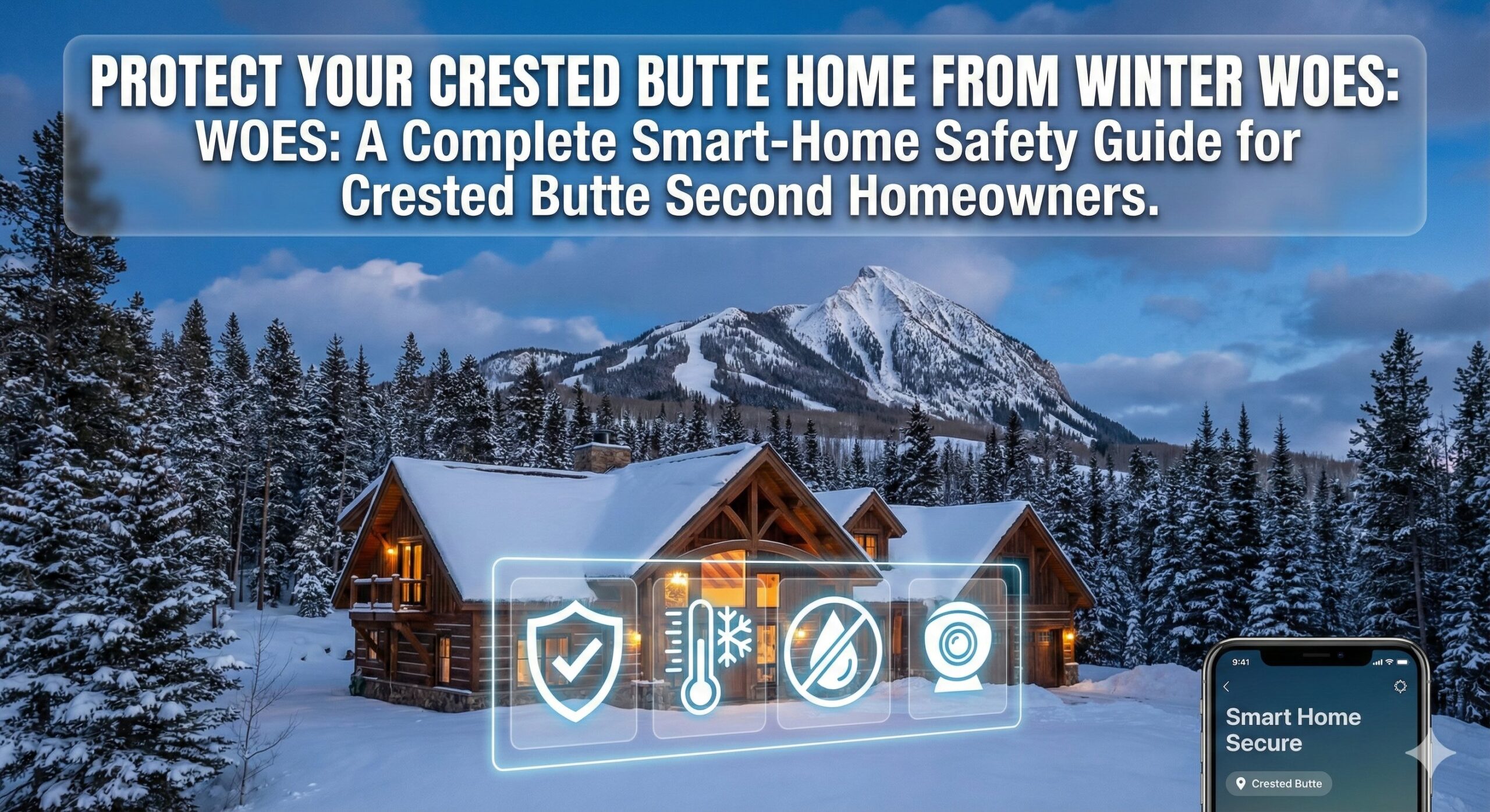 Protect Your Crested Butte Home from Winter Woes
