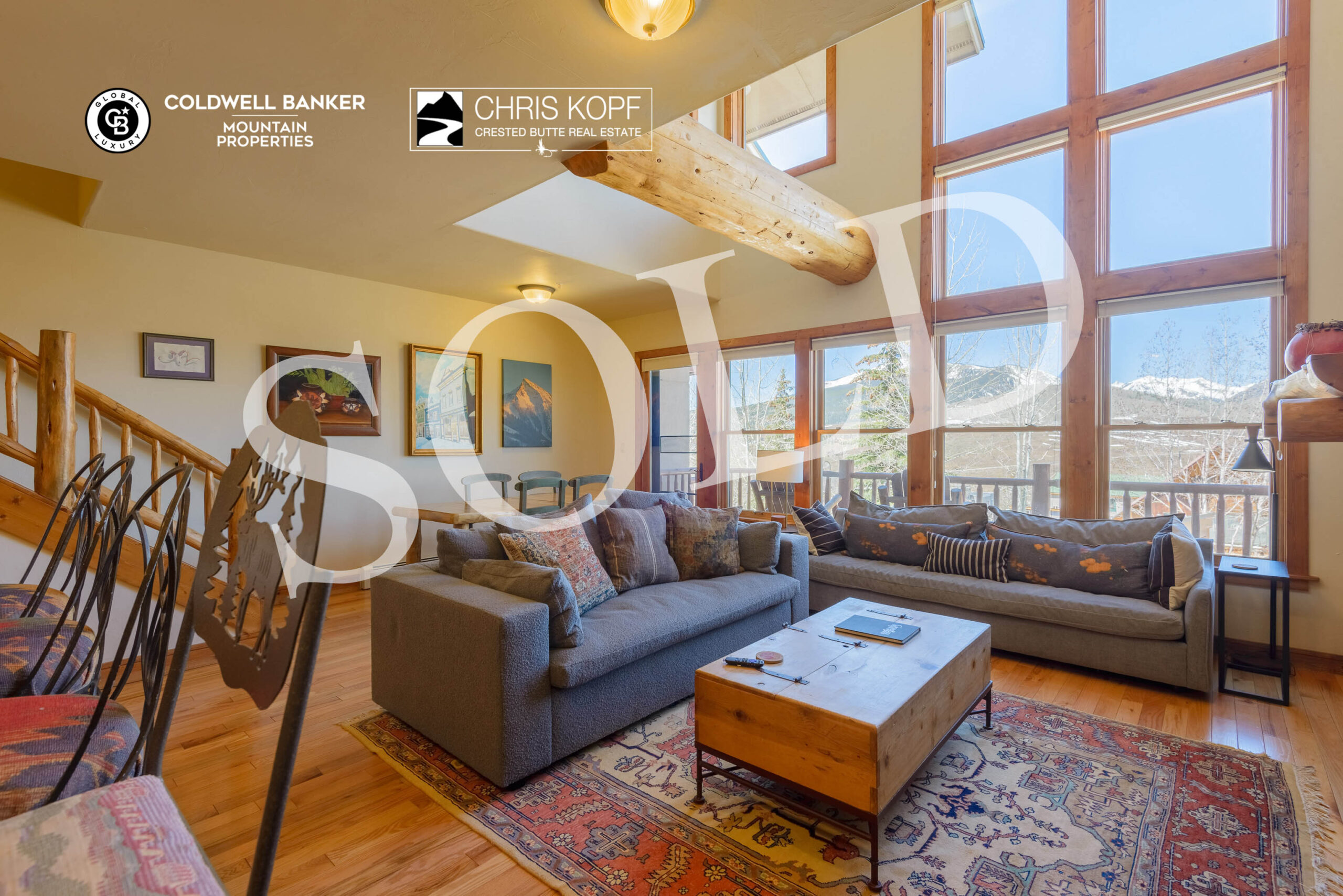 SOLD Treasury Point Townhome #10 Mt Crested Butte