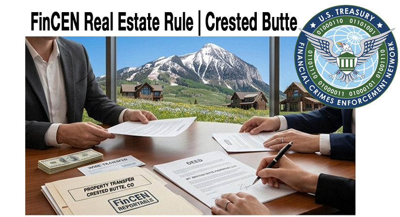 FinCEN Real Estate Rule | Crested Butte