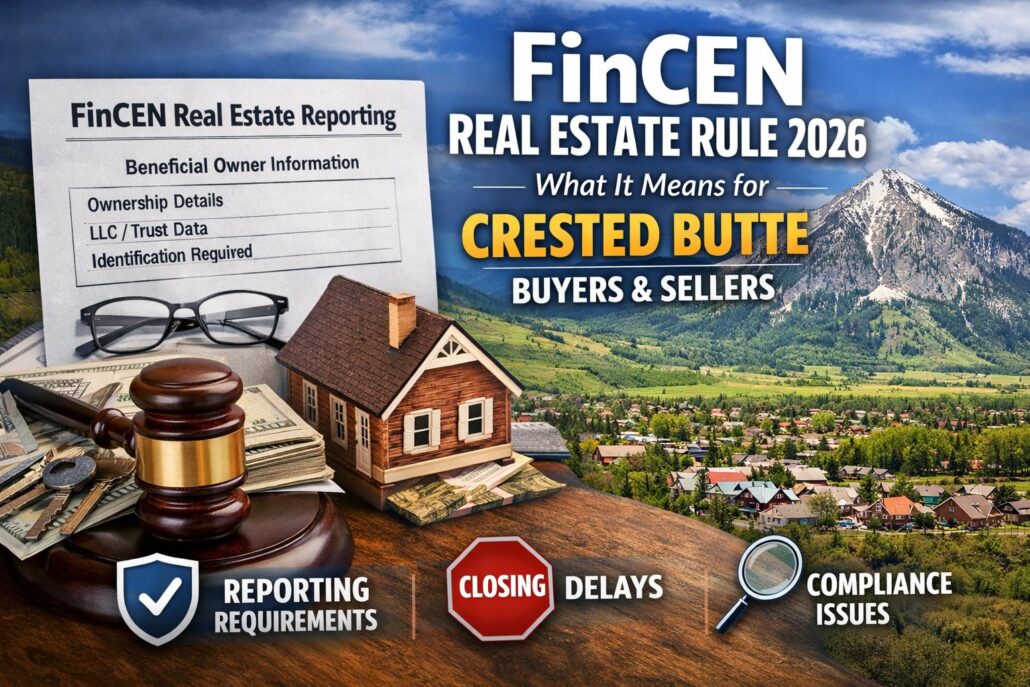 FinCen-Real Estate Rule Crested Butte 