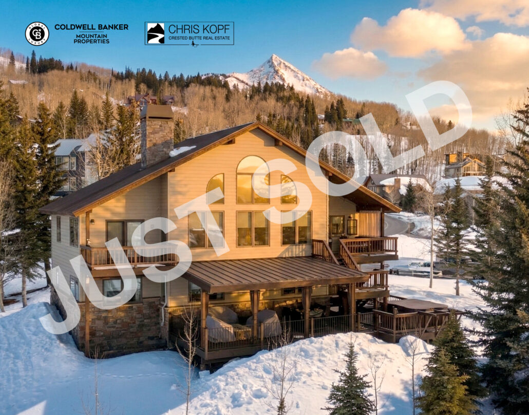 14 Ruby Drive Mt Crested Butte luxury ski home exterior